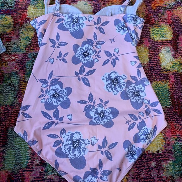 Pink and Purple Swimsuit - Picture 2 of 2